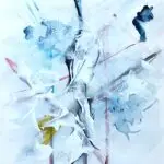 abstaktes Aquarell