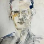 Mein im Krieg verstorbener Opa. Aquarell
